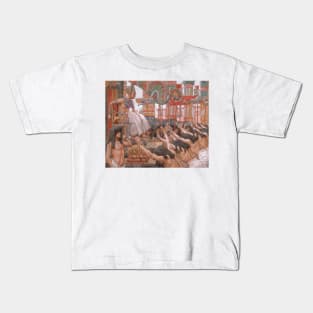 Joseph Dwelleth in Egypt by James Tissot Kids T-Shirt